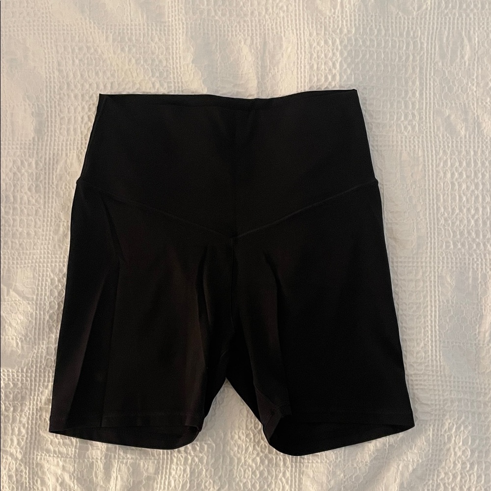 Aerie Black Bike Shorts